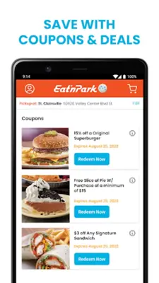 Eat android App screenshot 3